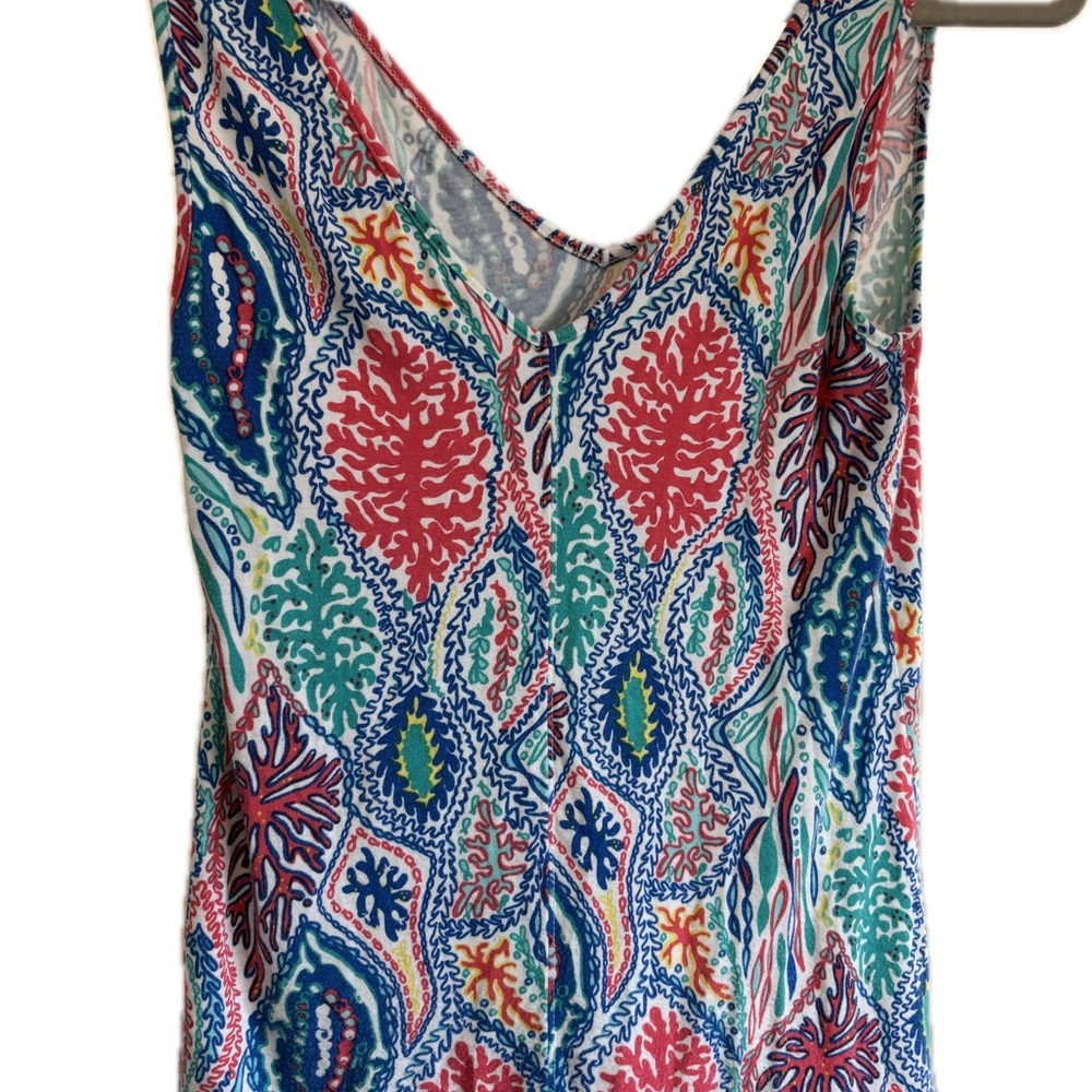 Lilly Pulitzer Multicolor Gigi V-neck Tank Top